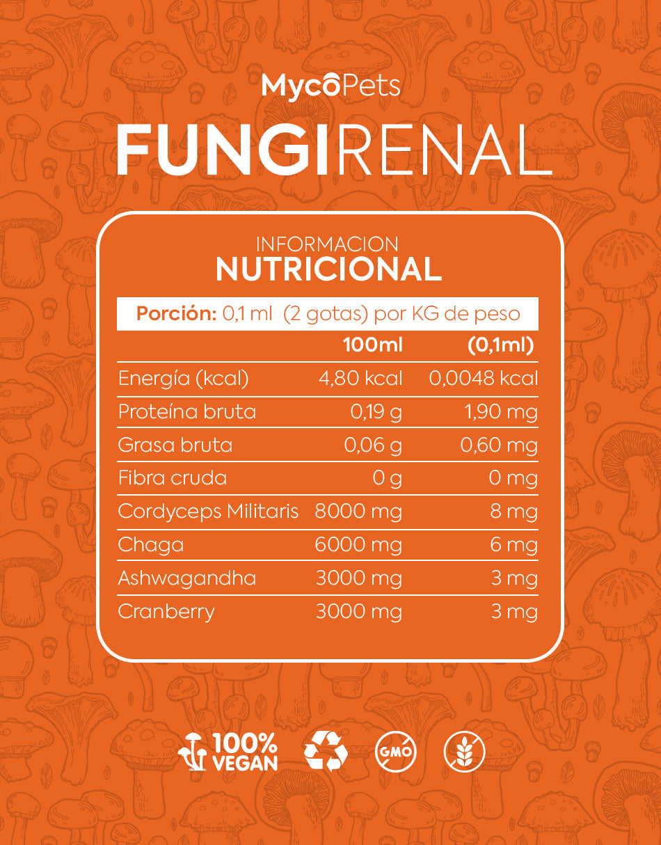 Fungi Renal - Renueva y protege riñones e hígado