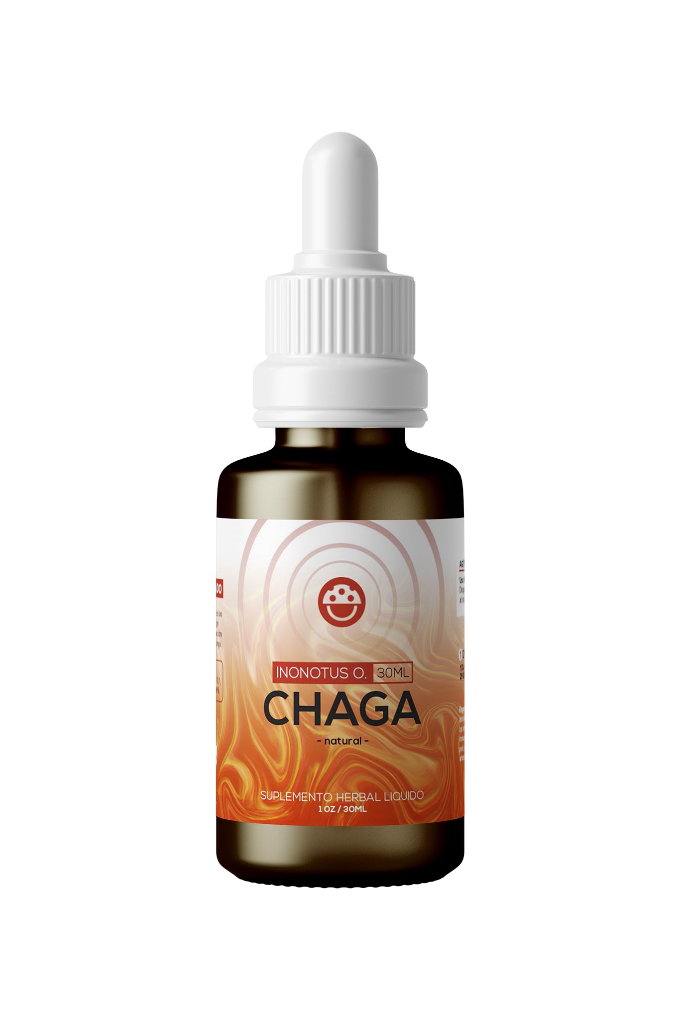 Extracto de Chaga adaptógeno 30 ml marca Mycodelic