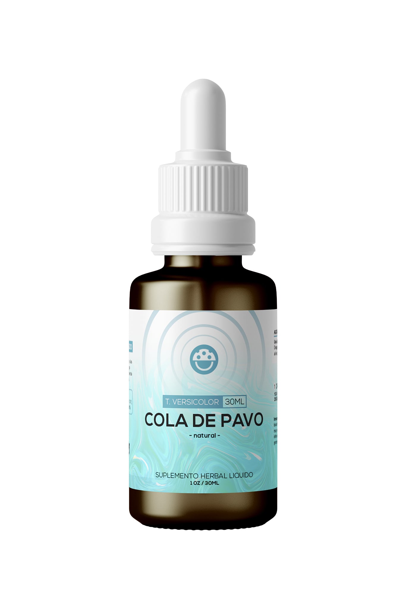 Extracto de Cola de Pavo (Trametes versicolor) adaptógeno 30 ml marca Mycodelic
